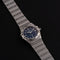 Montre Omega Constellation - Montre femme à quartz, acier, cadran bleu, réf. 1563.86.00 58 Facettes TOT-12001