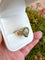 Bague 54.5 Bague en or jaune 18 carats, émeraudes et diamants 58 Facettes 441