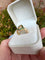 Bague 54.5 Bague en or jaune 18 carats, émeraudes et diamants 58 Facettes 441