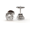 Boucles d'oreilles Cartier - Boucles d’oreilles puces « Monture » en or blanc 18k et diamants 58 Facettes BOP/260091