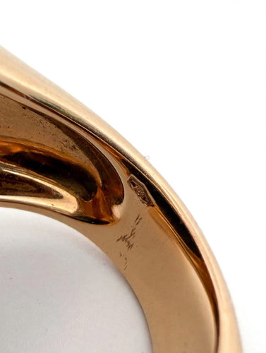 Bague 54 Pomellato - Bague Victoria en or jaune 18 ct avec jais noir 58 Facettes 606/26 B SHD