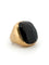 Bague 54 Pomellato - Bague Victoria en or jaune 18 ct avec jais noir 58 Facettes 606/26 B SHD
