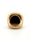 Bague 54 Pomellato - Bague Victoria en or jaune 18 ct avec jais noir 58 Facettes 606/26 B SHD