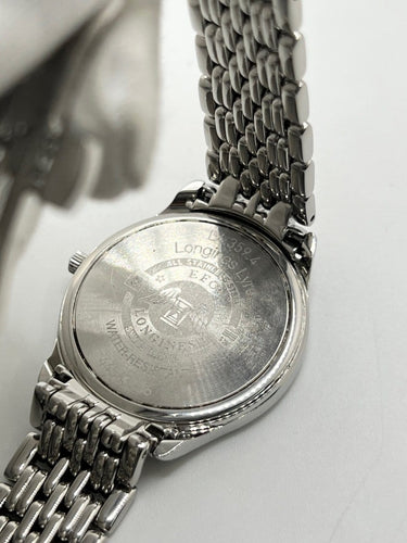 Montre Longines Lyre - Montre à quartz en acier 32 mm 58 Facettes 2383