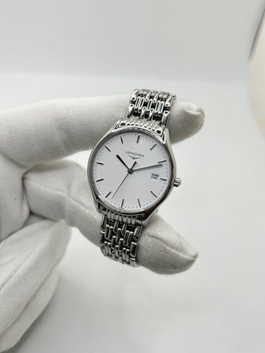 Montre Longines Lyre - Montre à quartz en acier 32 mm 58 Facettes 2383