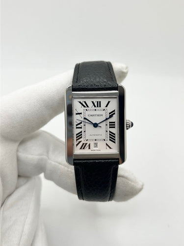 Montre Cartier - Montre Tank Solo XL automatique 58 Facettes 2390