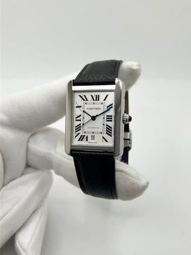 Montre Cartier - Montre Tank Solo XL automatique 58 Facettes 2390
