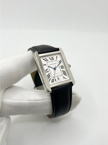 Montre Cartier - Montre Tank Solo XL automatique 58 Facettes 2390