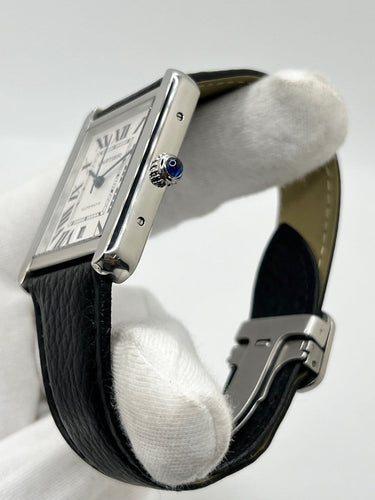 Montre Cartier - Montre Tank Solo XL automatique 58 Facettes 2390