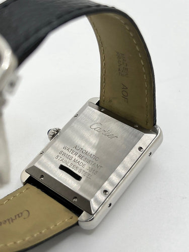 Montre Cartier - Montre Tank Solo XL automatique 58 Facettes 2390
