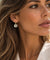 Boucles d'oreilles Pomellato - Boucles d’oreilles Nudo Classic en or jaune 18k, topazes blanches 58 Facettes