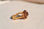 Bague 53 Bague marguerite en or jaune 18 carats et grenats 58 Facettes 4113