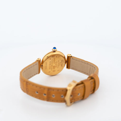 Montre Cartier Must Colisée - Montre à quartz, cadran ivoire Trinity 58 Facettes 600