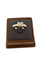 Bague 60 Bague de fiançailles italienne - Or jaune et blanc 18 carats, rapport HRD 58 Facettes A2113