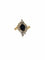 Bague 52 Bague vintage italienne certifiée IGI - Or jaune, diamants et saphir 58 Facettes A2115