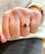 Bague 50.5 Maison JAUBALET Judith Solo - Solitaire en or blanc 18 carats avec rubis de Birmanie 58 Facettes 91082