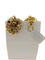 Boucles d'oreilles Luxembourg Creation - Ensemble de bijoux en or jaune 18 carats, émeraudes, saphirs et diamants 58 Facettes PA1525