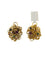 Boucles d'oreilles Luxembourg Creation - Ensemble de bijoux en or jaune 18 carats, émeraudes, saphirs et diamants 58 Facettes PA1525