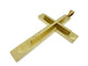 Croix vintage italienne en or jaune 18 carats 58 Facettes P1916