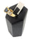 Bague 58 Bague cocktail en or jaune 18 carats, saphir, diamants, certifiée IGI 58 Facettes A2137