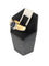Bague 60 Bague cocktail certifiée IGI en or jaune et blanc 18 carats, saphir et diamants 58 Facettes A2135