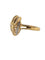 Bague 54 Bague cocktail belge certifiée HRD en or jaune 18 carats avec diamants naturels 58 Facettes A2134