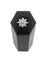 Bague 51 Bague cocktail française certifiée HRD en or blanc 18 carats avec diamants naturels 58 Facettes A2131