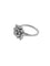 Bague 51 Bague cocktail française certifiée HRD en or blanc 18 carats avec diamants naturels 58 Facettes A2131