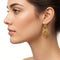 Boucles d'oreilles Queen - Boucles d’oreilles portugaises en or jaune 19 carats 58 Facettes OR1616