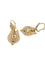 Boucles d'oreilles Queen - Boucles d’oreilles portugaises en or jaune 19 carats 58 Facettes OR1616