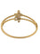 Bracelet Bracelet rigide français en or jaune 18 carats serti de diamants naturels 58 Facettes BR1578