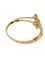 Bracelet Bracelet rigide français en or jaune 18 carats serti de diamants naturels 58 Facettes BR1578