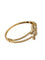 Bracelet Bracelet rigide français en or jaune 18 carats serti de diamants naturels 58 Facettes BR1578