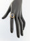 Bague 54 Bague cocktail en or jaune 18 carats, saphirs et diamants, certifiée IGI 58 Facettes A2129