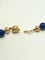 Collier Collier sautoir italien vintage en or 18k et lapis-lazuli 58 Facettes Collana Lapis Lazuli