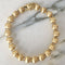 Bracelet Bracelet en or jaune 18k à 21 boules 58 Facettes 308