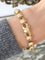 Bracelet Bracelet en or jaune 18k à 21 boules 58 Facettes 308