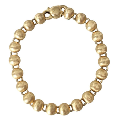 Bracelet Bracelet en or jaune 18k à 21 boules 58 Facettes 308