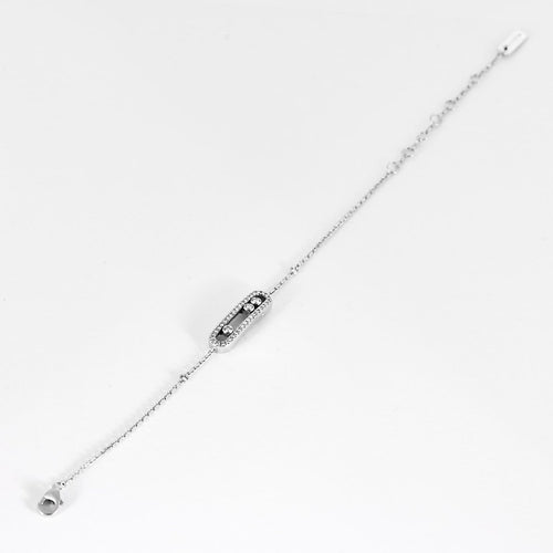 Bracelet Messika Baby Move Pavé - Bracelet en or 18K et diamants 58 Facettes 58FC72