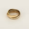 Bague 53 Cartier Trinity - Bague trois anneaux en or jaune, blanc et rose 18K 58 Facettes 58FC73