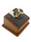 Bague 54 Bague cocktail italienne certifiée IGI, en or jaune 18 carats, saphir et diamants 58 Facettes A2127