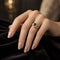 Bague 54 Bague cocktail italienne certifiée IGI, en or jaune 18 carats, saphir et diamants 58 Facettes A2127