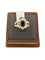 Bague 54 Bague cocktail italienne certifiée IGI, en or jaune 18 carats, saphir et diamants 58 Facettes A2127