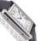 Montre Cartier - Montre Must de Cartier Tank à quartz en acier inoxydable et cuir 58 Facettes rnyyv2qzg4