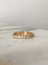 Bague 53 Bague demi-alliance américaine en or jaune et rose 18k, diamants 58 Facettes 309