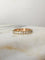 Bague 53 Bague demi-alliance américaine en or jaune et rose 18k, diamants 58 Facettes 309