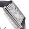 Montre Cartier Tank Solo - Montre à quartz en acier inoxydable et cuir 58 Facettes sz5tng50y8