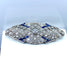 Broche Broche Art déco en platine, diamants et saphirs 58 Facettes AB751