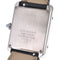 Montre Cartier - Montre Must de Cartier Tank à quartz, acier inoxydable et cuir 58 Facettes o7yozgp7s4