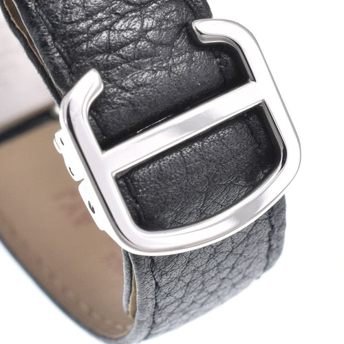 Montre Cartier - Montre Must de Cartier Tank à quartz, acier inoxydable et cuir 58 Facettes o7yozgp7s4